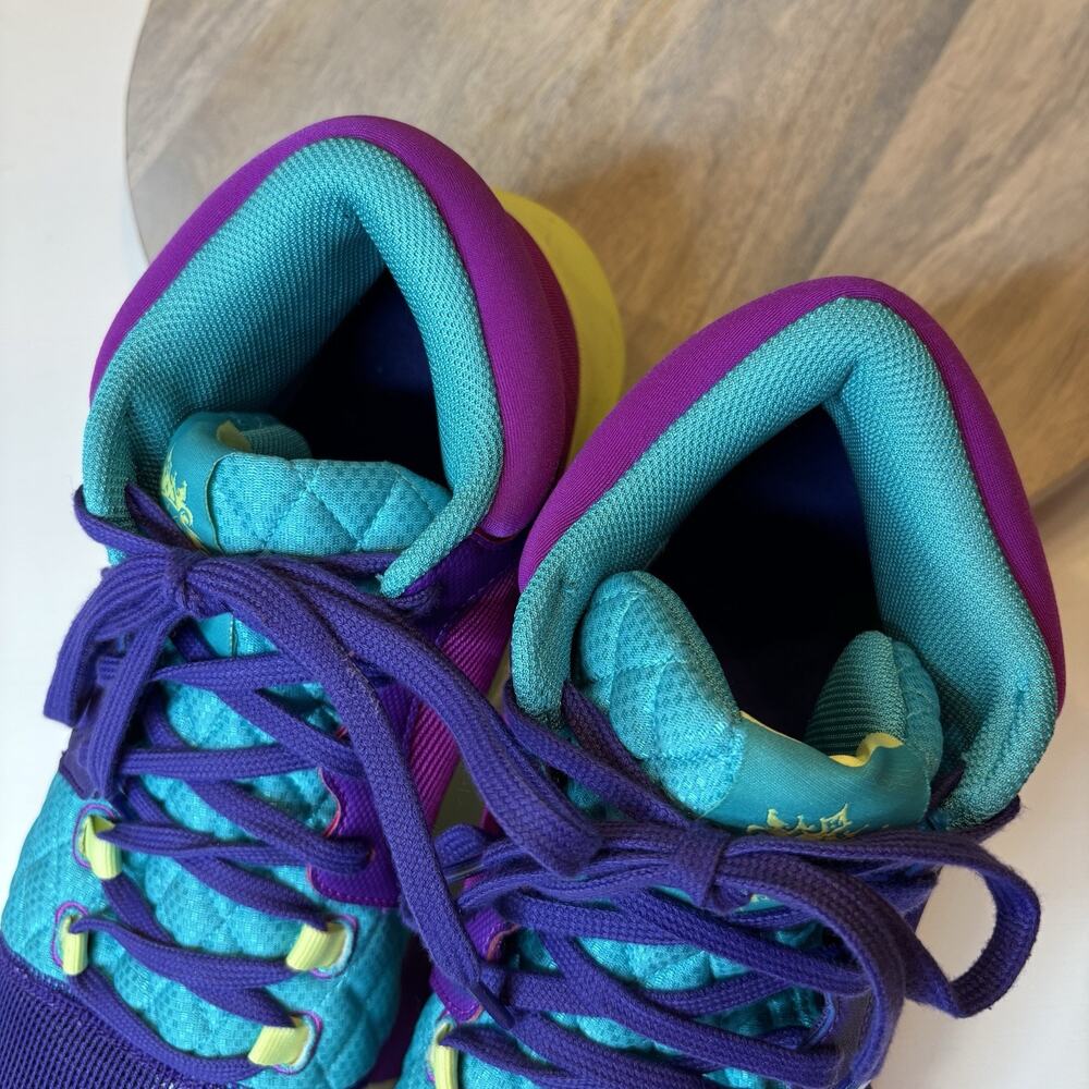 Nike LeBron James Witness Field Purple Violet Blue Basketball Sneakers US Sz 12 - Picture 8 of 13